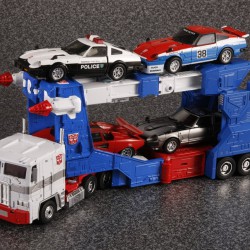 MP-22 Masterpiece Ultra Magnus Trailer with MP Cars
